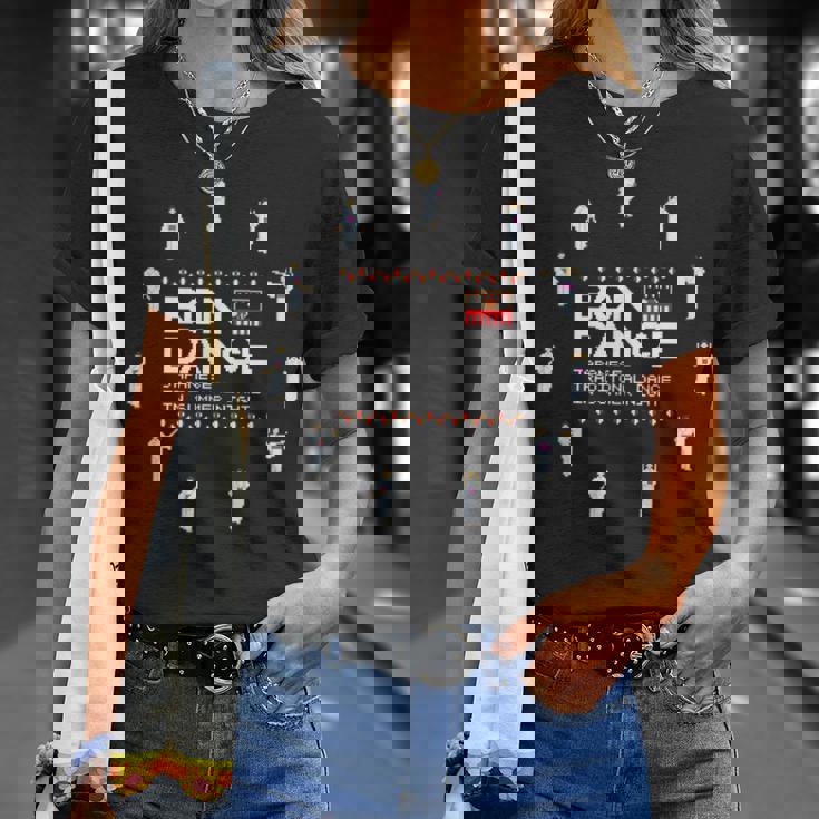 盆踊りドット絵 Tシャツ 彼女への贈り物