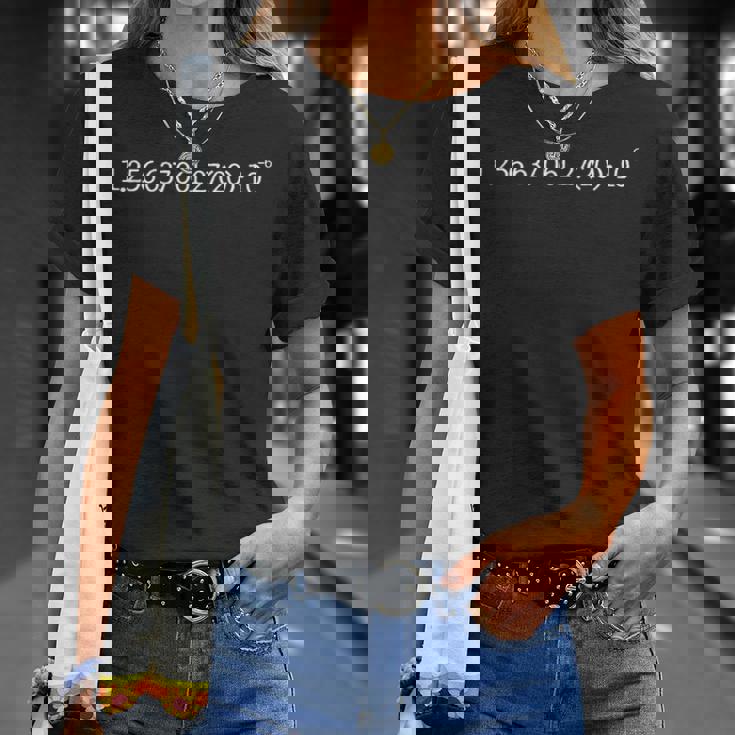 磁気の本質 Tシャツ 彼女への贈り物