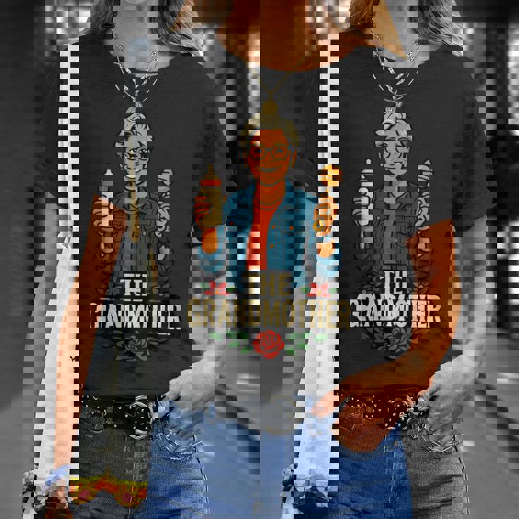 祖母のおばあちゃんのおばあちゃんのおもしろいデザイン Tシャツ 彼女への贈り物