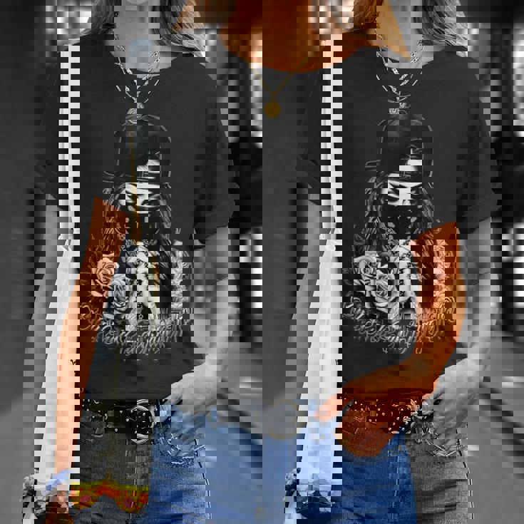 神のみが私を裁くことができる チカーノの服 タトゥー アート 祈りonly God Can Judge Me Tシャツ 彼女への贈り物