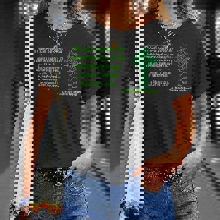 私の信じられない心の理解 聖パトリック Tシャツ 彼女への贈り物