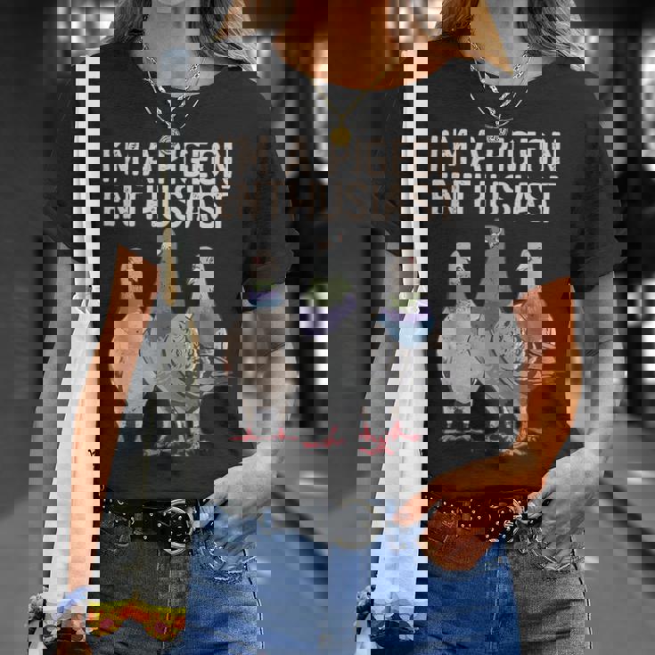 私はハト愛好家ですハト好き Tシャツ 彼女への贈り物