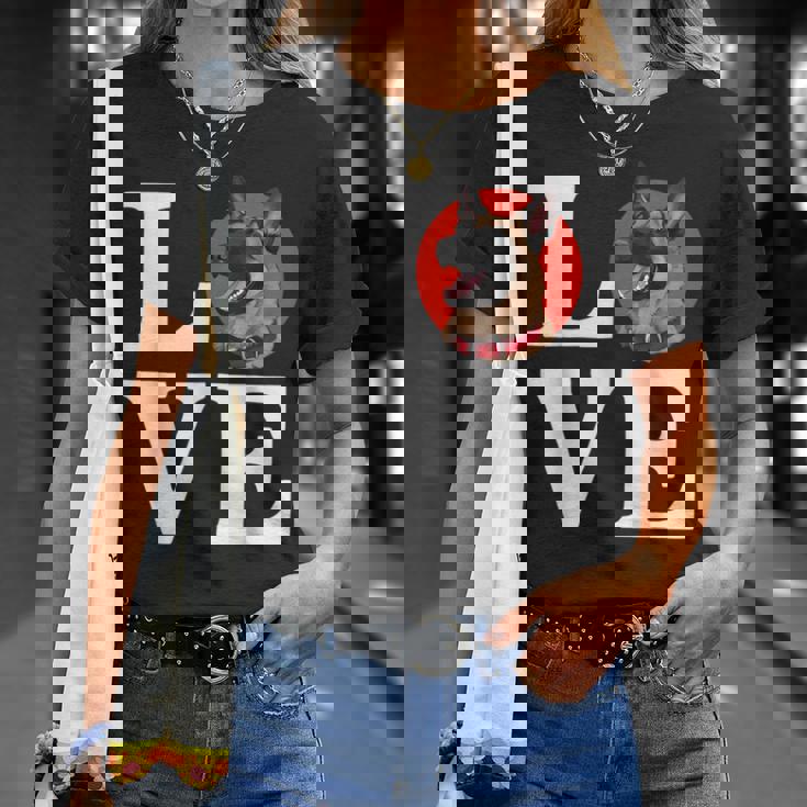 私はベルギーのマリノア子犬愛好家が大好きです Tシャツ 彼女への贈り物