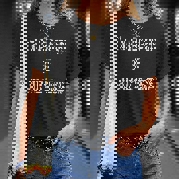 私はマルチバースの大ファンです 長袖tシャツ Tシャツ 彼女への贈り物