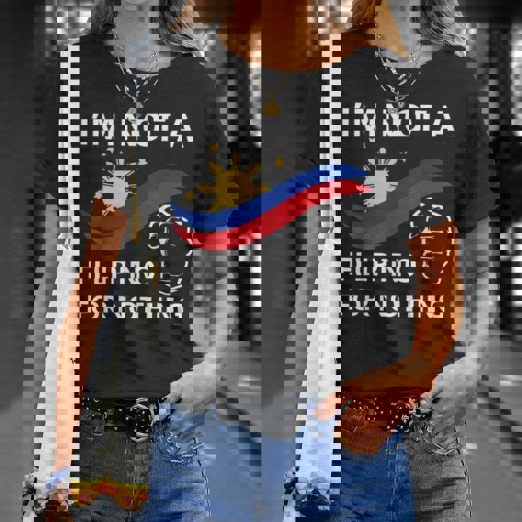 私は何の理由もなくフィリピン人ではありませんティーフリーdu30無料ドゥテルテ Tシャツ 彼女への贈り物