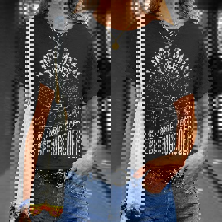 私は数学の先生です先生のための面白い数学 Tシャツ 彼女への贈り物