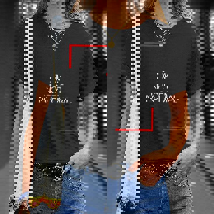 私は普通じゃない Tシャツ 彼女への贈り物