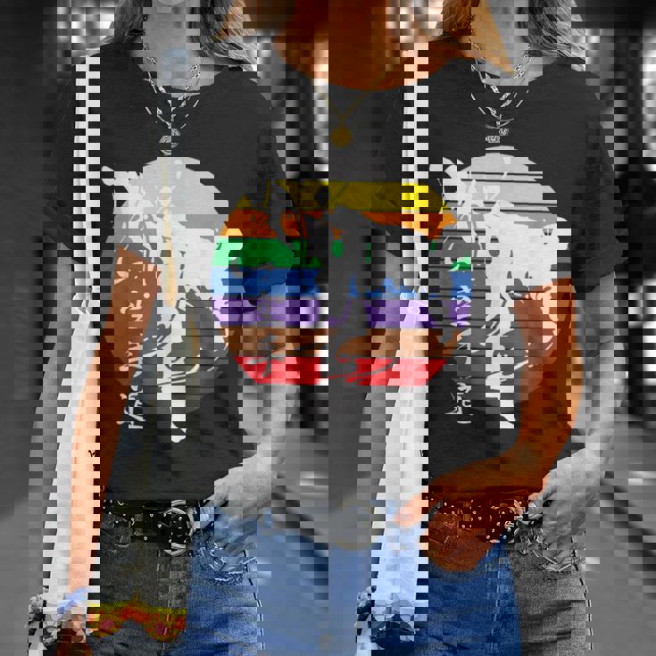 空手道 すべての帯色 横蹴 格闘技 スポーツ 運動選手 空手選手 Tシャツ 彼女への贈り物