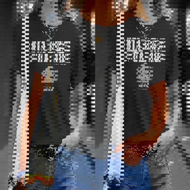 空軍 Eod 初期成功または総故障 Tシャツ 彼女への贈り物