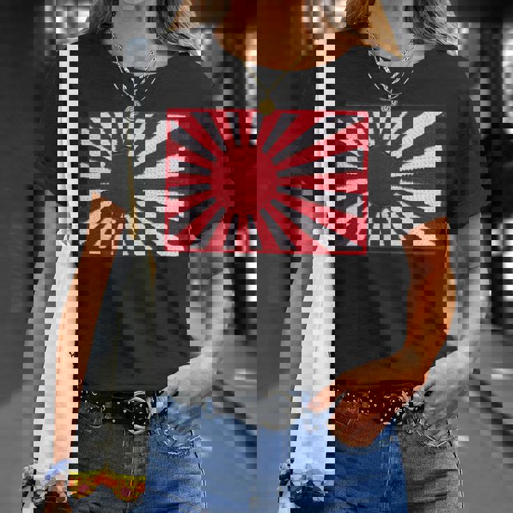 第二次世界大戦 戦争旗 日本国旗 チェスト レトロ ヴィンテージ ワッペン バッジ Tシャツ 彼女への贈り物