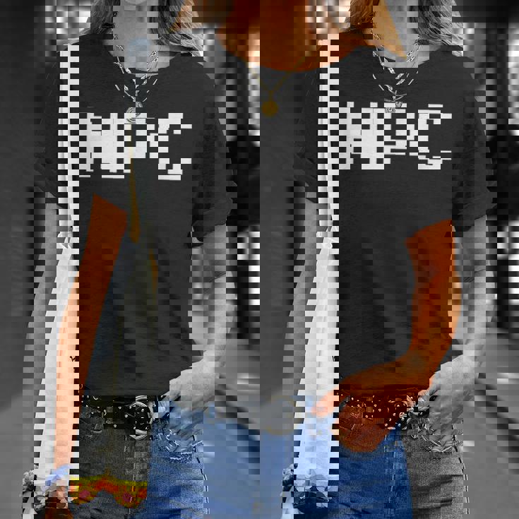 素晴らしいビデオゲーム-面白いnpc-オールドゲーマー Tシャツ 彼女への贈り物