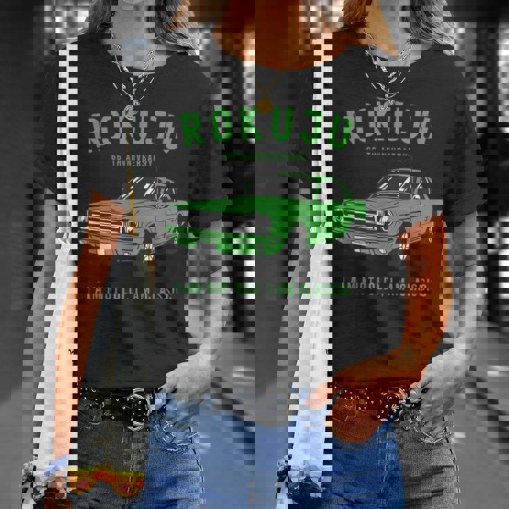 緑寿祝い 車好き 父 男性 父の日 クラシックカー 66歳 I'm Not Old I'm Classic Tシャツ 彼女への贈り物