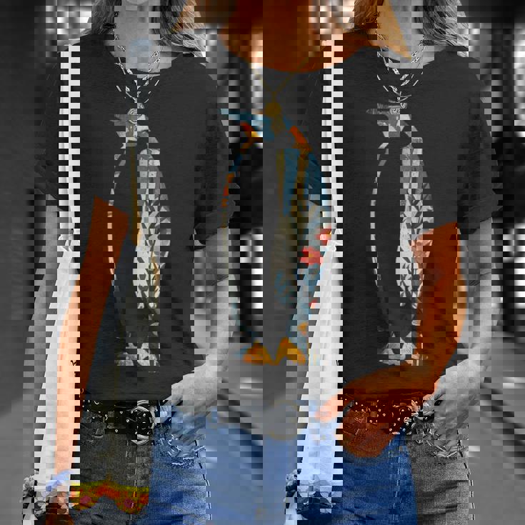 美的シルエット きのこ コタツコア ペンギン Tシャツ 彼女への贈り物