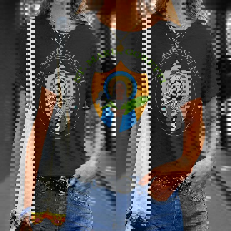 聖マリア・ゴレッティ リリー・セインツ カトリック ガールズ ピュリティ Tシャツ 彼女への贈り物