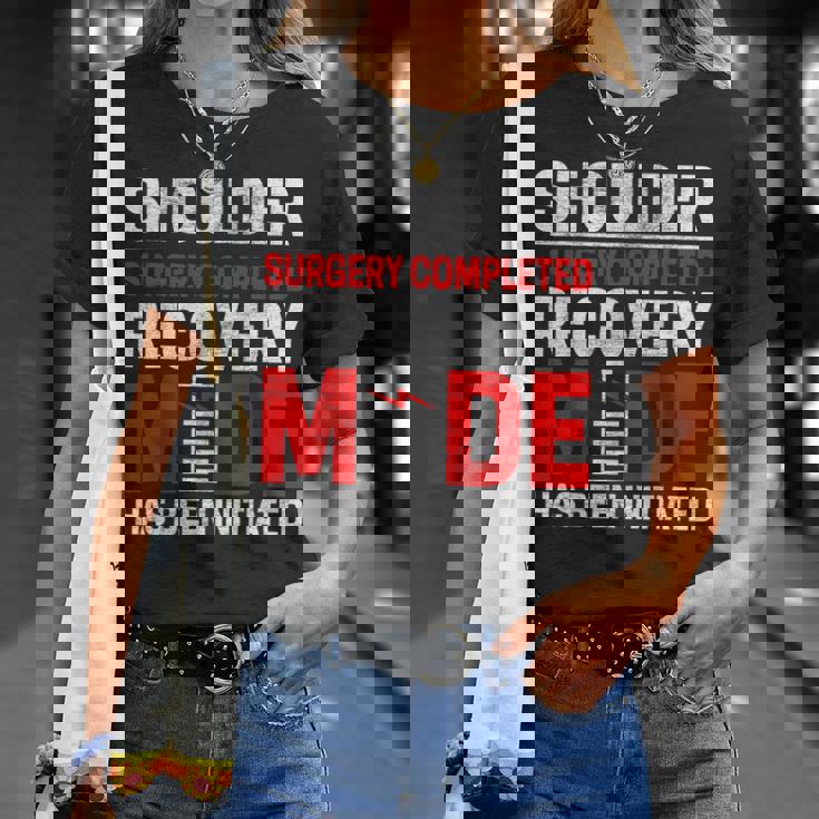 肩の手術 怪我 回復 リハビリ 骨折 骨折 Tシャツ 彼女への贈り物