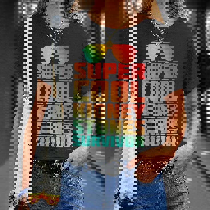 腎臓結石 尿路結石症 サバイバー 回復 よく ユーモア Tシャツ 彼女への贈り物