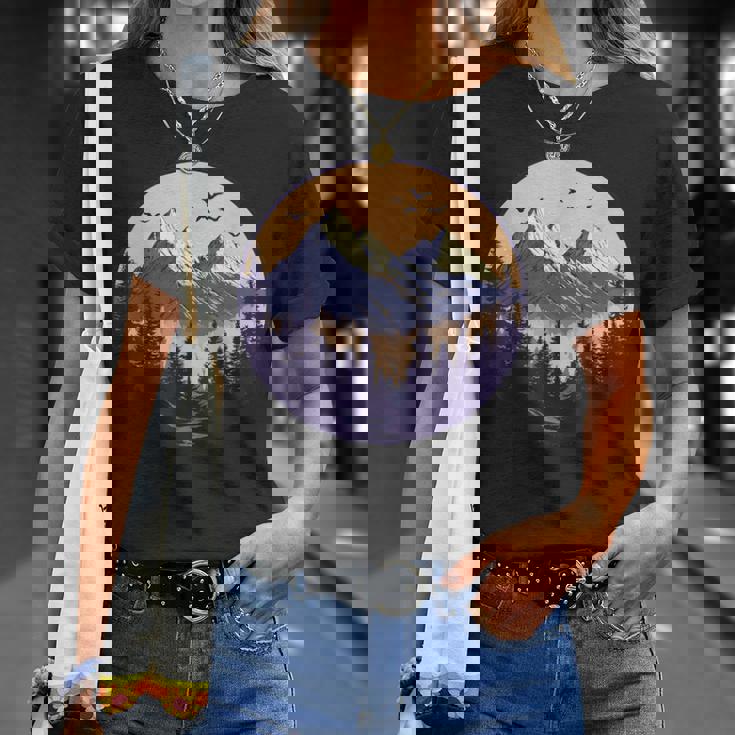 自然の中でのハイキング、ハイキング Tシャツ 彼女への贈り物