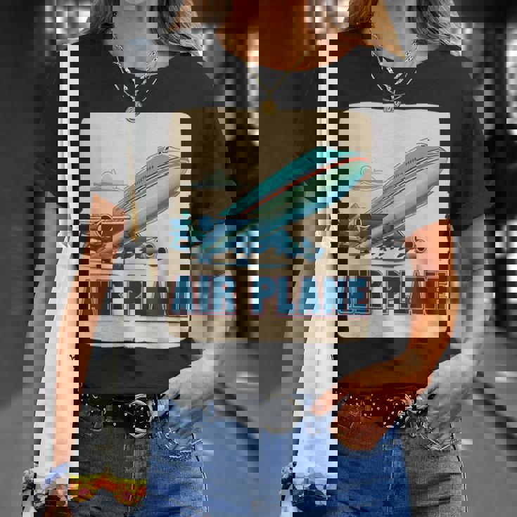 航空機愛好家のためのクールな旅客機飛行機コスチューム。 Tシャツ 彼女への贈り物