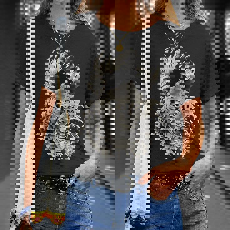 般若マスク 日本語 タトゥー フラッシュ Tシャツ 彼女への贈り物