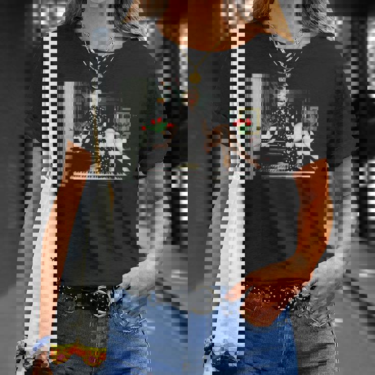 英国で歌手シンディ・ローパーがi Drove All Nightを宣伝 Tシャツ 彼女への贈り物