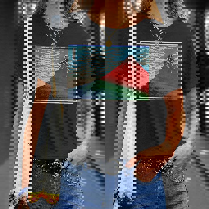 葛飾北斎 浮世絵 富嶽三六景 富士山 名作 アート 絵画 メンズ レディース 面白い 服 美術 Tシャツ 彼女への贈り物