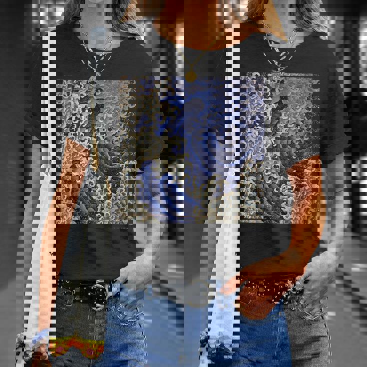 葛飾北斎 男波 Tシャツ 彼女への贈り物