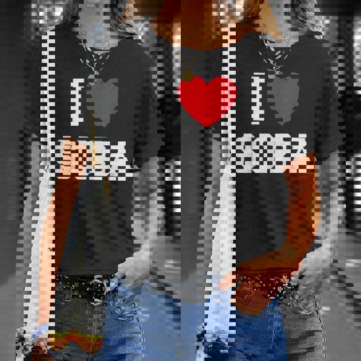 蕎麦大好き Tシャツ 彼女への贈り物