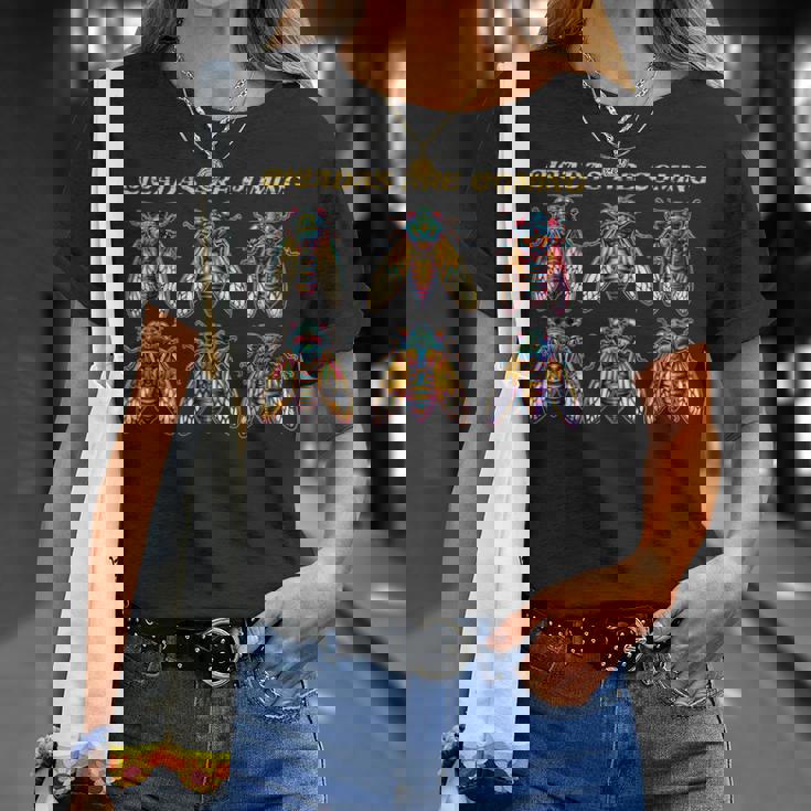 蝉がやってくる、蝉ゲドン2024 蝉 Tシャツ 彼女への贈り物