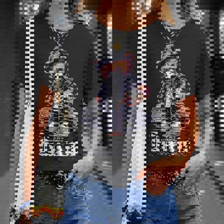 西海岸ラテン系チカーノアートヒップホップ One For The Homies Tシャツ 彼女への贈り物