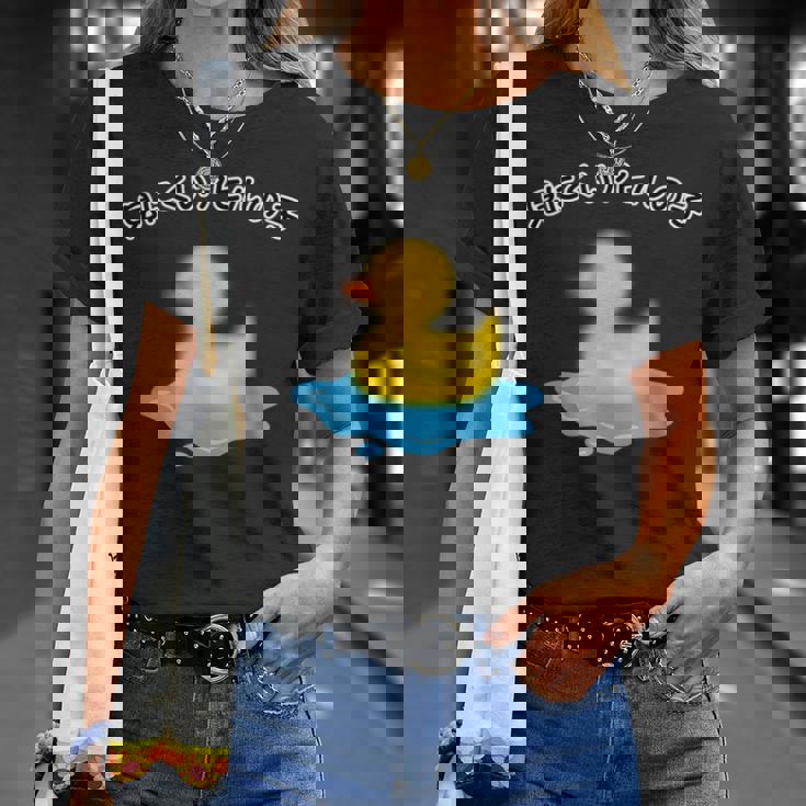 見にくいアヒルの子 動物 個性的 面白い 飲み会 ネタ ギャグ ボケ 宴会 笑える Tシャツ 彼女への贈り物