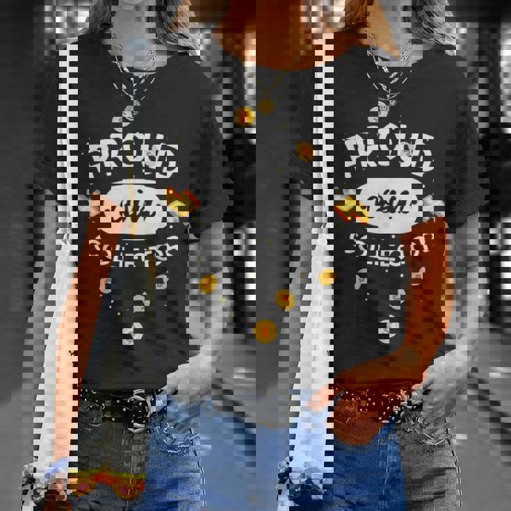 誇り高きコインコレクター Tシャツ 彼女への贈り物