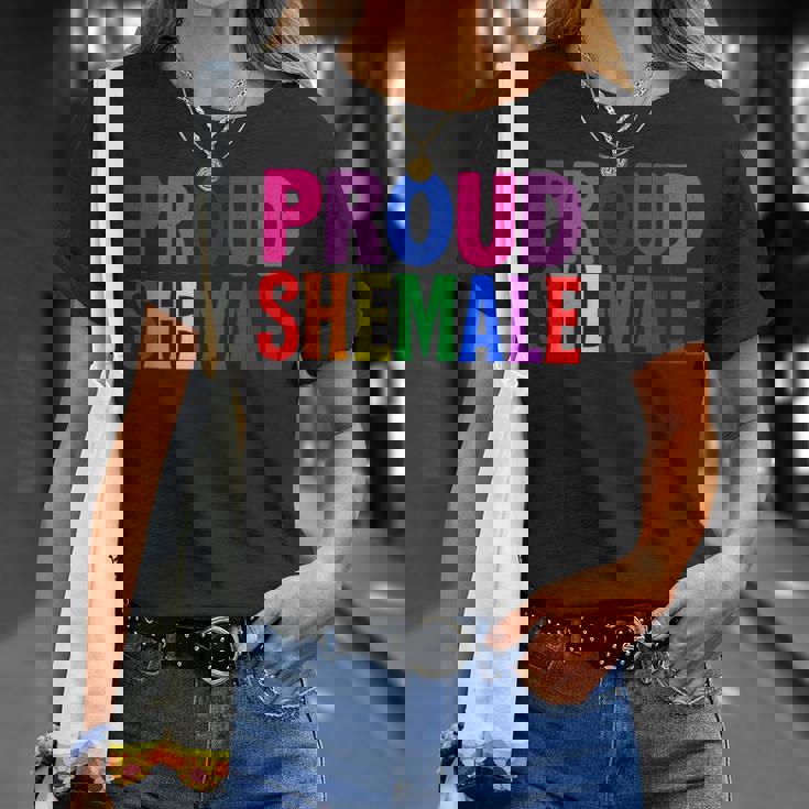 誇り高きシーメール レディーボーイ Lgbtq プライド Tシャツ 彼女への贈り物