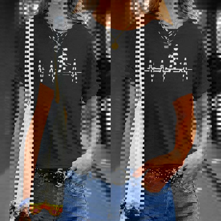 農業 ハートビート ハズバンドマン アグロノミー Tシャツ 彼女への贈り物