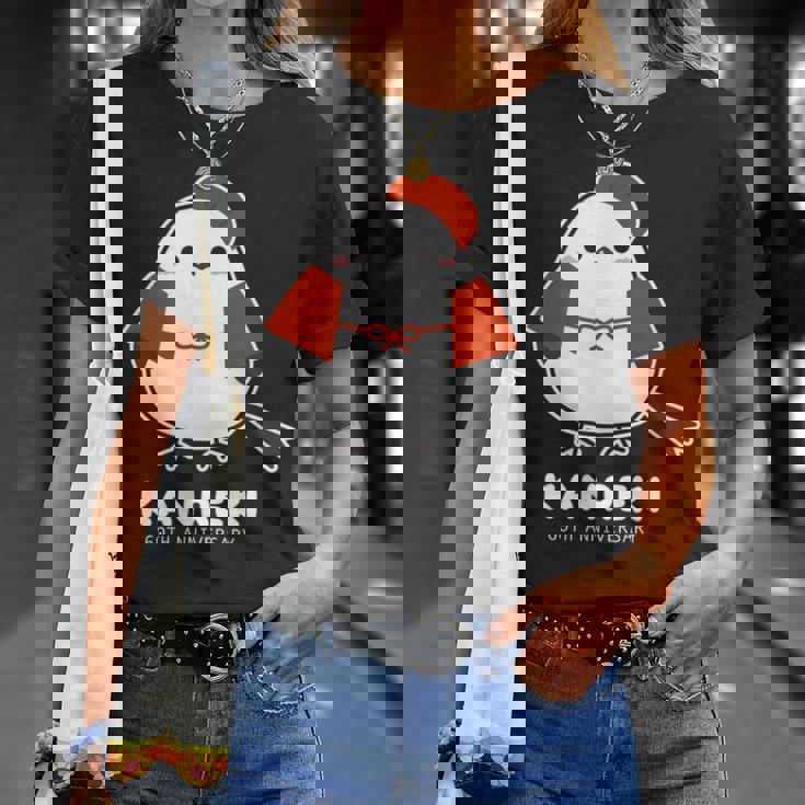 還暦祝い シマエナガ 鳥 北海道 男性 父 女性 母 ちゃんちゃんこ 還暦お祝い 60歳 かわいい Tシャツ 彼女への贈り物