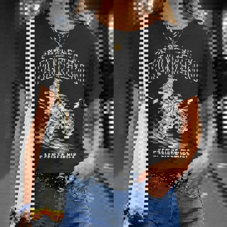 還暦祝い バイク好きな60歳の記念 お祝い オフロード、モトクロスバイク Tシャツ 彼女への贈り物