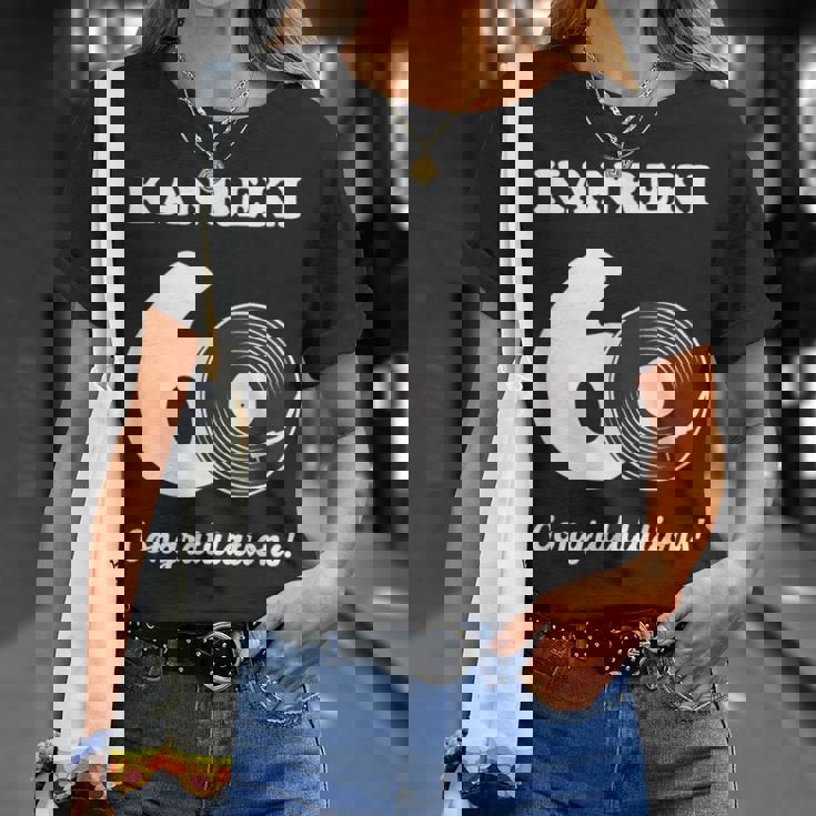 還暦祝い レトロ 音楽好き レコード好き 父 男性 女性 還暦 お祝い 60歳 おしゃれ Tシャツ 彼女への贈り物