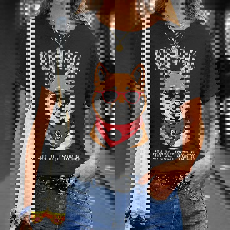 還暦祝い 犬 柴犬 サングラス 父 男性 女性 母 犬好き 還暦 お祝い 60歳 おもしろ おもろい Tシャツ 彼女への贈り物