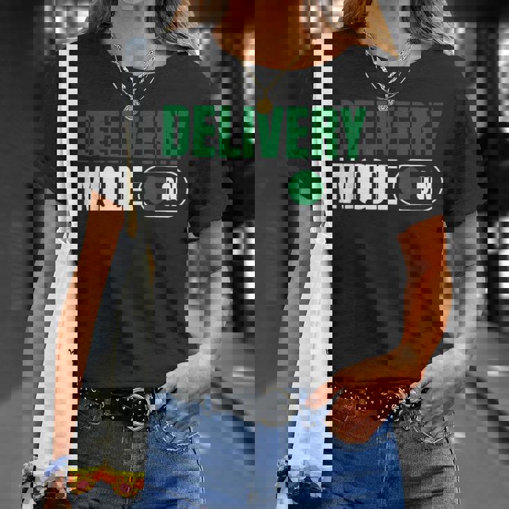 配送モードオンデリバリードライバー Tシャツ 彼女への贈り物