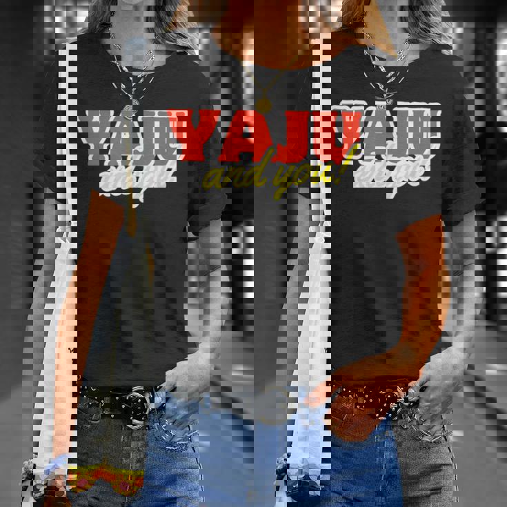 野獣先輩 真夏の夜の淫夢 田所浩二 淫ミュ Yaju&U Tシャツ 彼女への贈り物