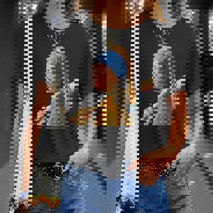 野球 面白いtシャツ フェルメール ベースボール おもしろ 服 ネタ メンズ 野球部 おもしろグッズ 子供 Tシャツ 彼女への贈り物