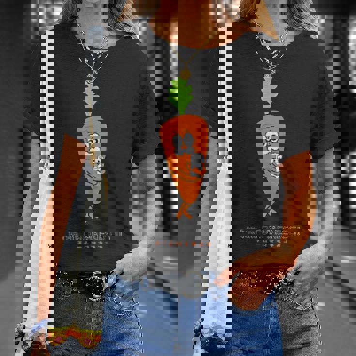 野菜 キャラクター 豊作 ロマネスコ にんじん 畑 Tシャツ 彼女への贈り物