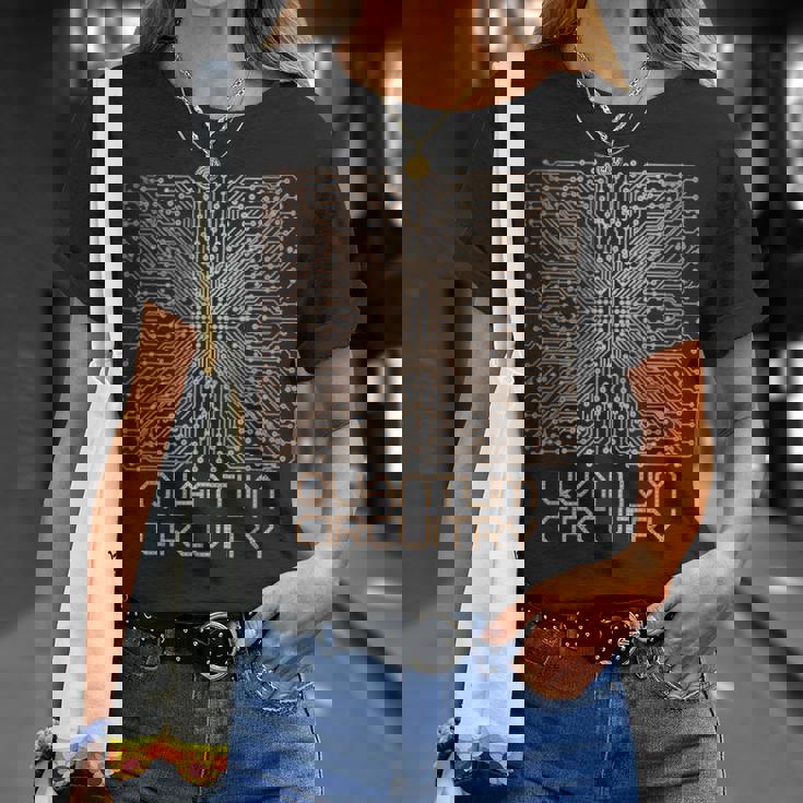 量子回路ai人工知能 Tシャツ 彼女への贈り物