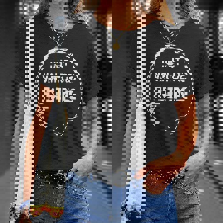 釣り好き 釣りに行きたい 釣り好きな人へのプレゼント 面白い 釣り 趣味 ギフト キャンプ 漁師 Tシャツ 彼女への贈り物