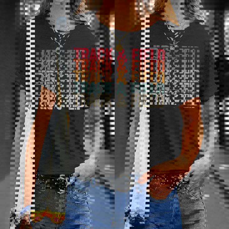 陸上競技 陸上競技 レトロ 男性用 Tシャツ 彼女への贈り物