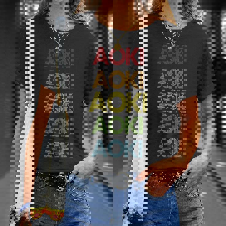 青木 名前 Tシャツ 彼女への贈り物