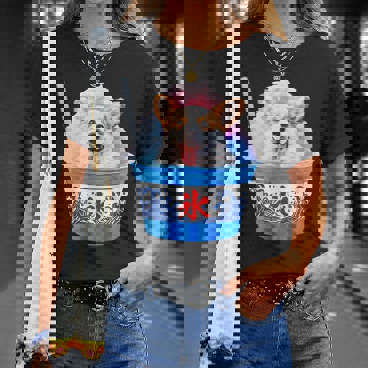 面白いtシャツ コーギー かき氷 イヌ メンズ 犬好き グッズ かわいい おもしろ 面白い 服 ネタ 夏 Tシャツ 彼女への贈り物