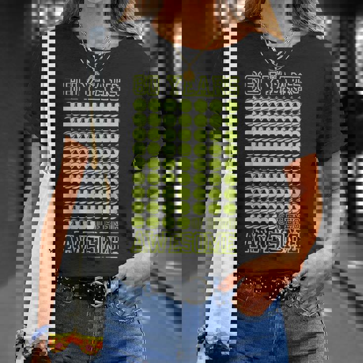 面白いtシャツ テニス 還暦祝い 60歳 父の日 テニス部 おもしろ 服 メンズ おもしろグッズ 大人 ネタ Tシャツ 彼女への贈り物