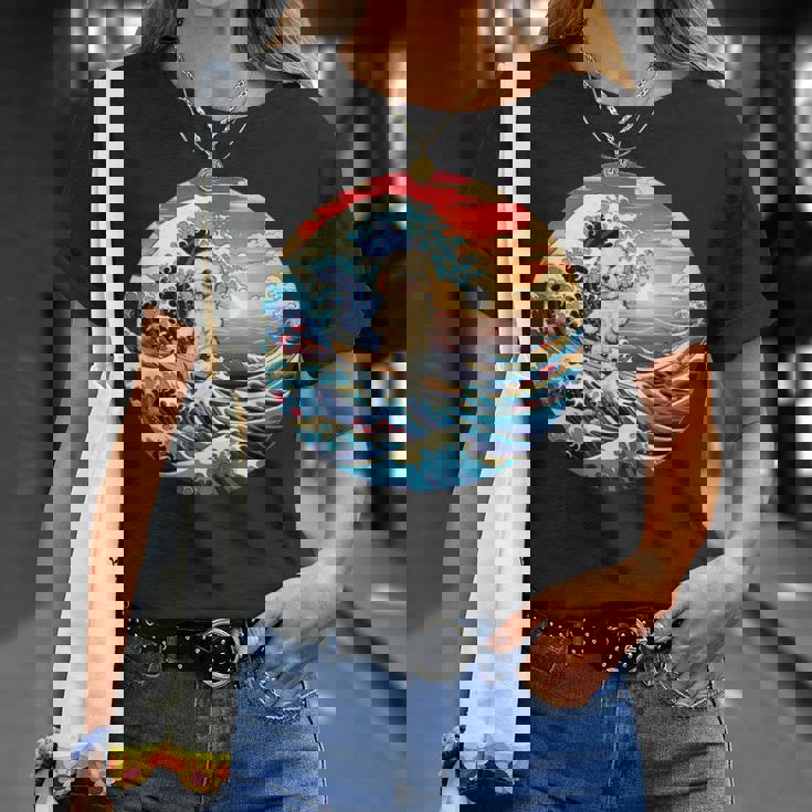 面白いtシャツ トイプードル イヌ メンズ 犬好き グッズ かわいい おもしろ 面白い 服 ネタ サーフィン Tシャツ 彼女への贈り物