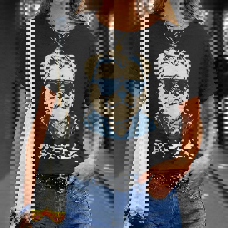 面白いtシャツ マルチーズ 犬 父 イヌ わんこ メンズ 犬好き グッズ おもしろ 面白い 服 ネタ Tシャツ 彼女への贈り物