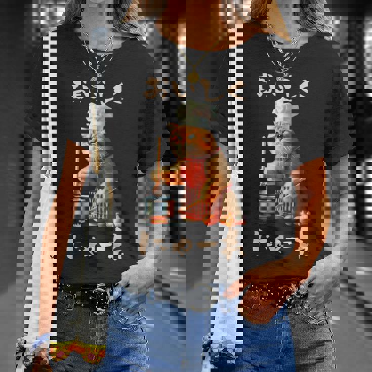 面白いtシャツ 猫 ネコ メンズ 猫好き グッズ おもしろ 面白い 服 ネタ にゃんこ 猫の下僕 料理 調理 Tシャツ 彼女への贈り物